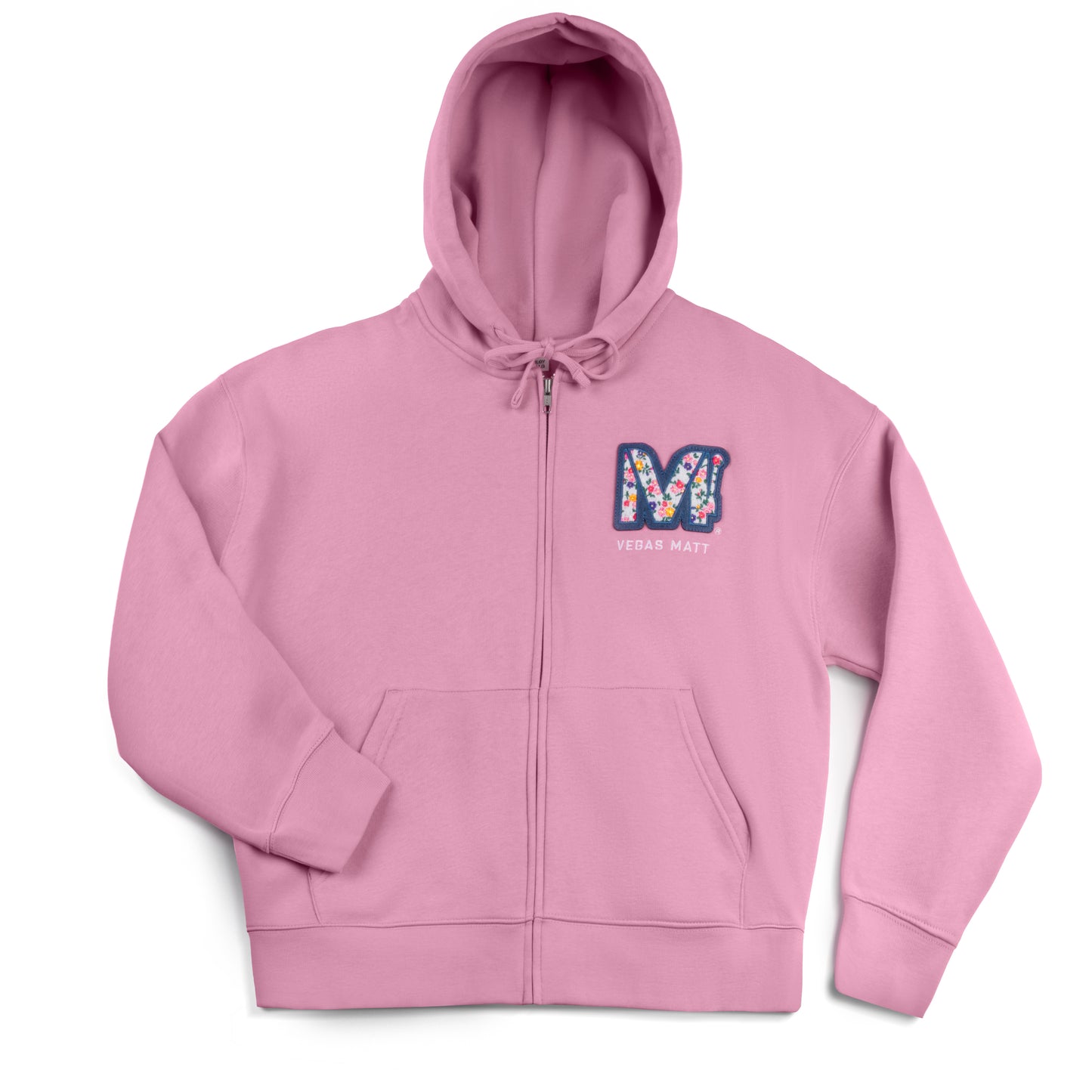 Women's Logo Patch Full Zip Hoodie