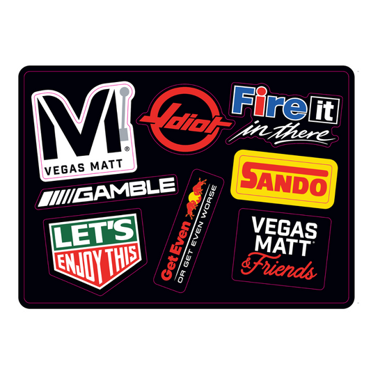Racing Sticker Sheet
