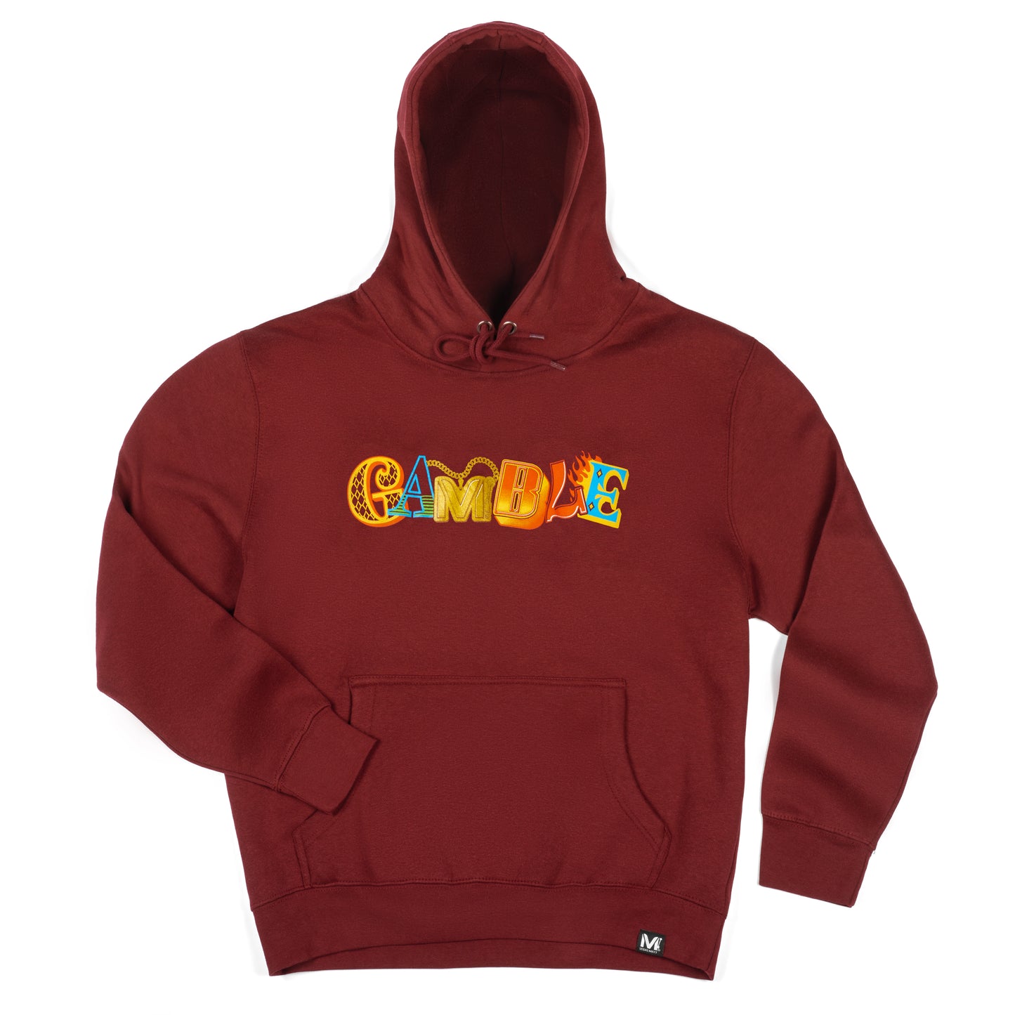Snazzy Gamble Hoodie - Burgundy