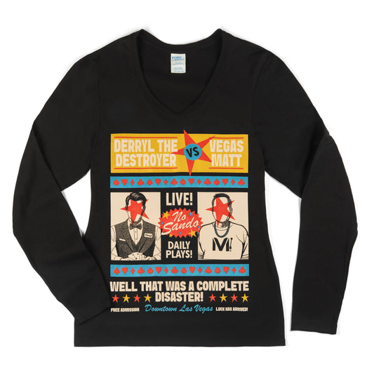 The Destroyer Long Sleeve V-Neck Tee