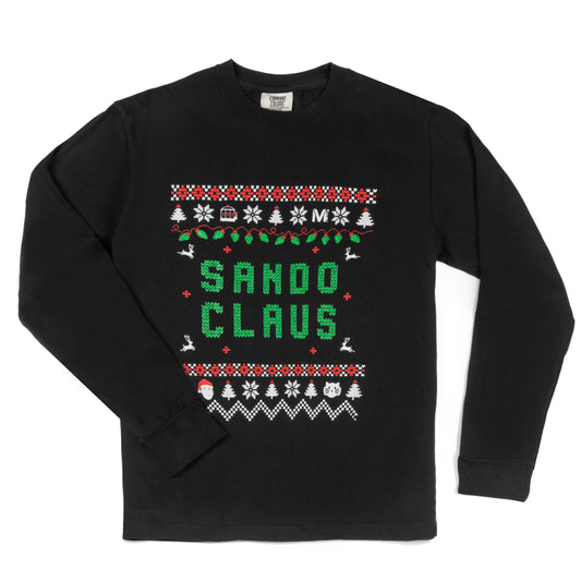 Sando Claus Long Sleeve T-Shirt