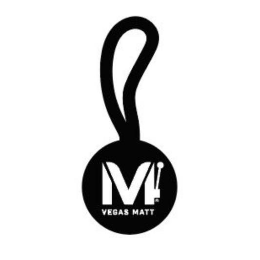 Vegas Matt Logo Zipper Pull